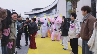 官埠桥镇举办“缘牵桂乡・骑乐无穷”青年骑行联谊活动