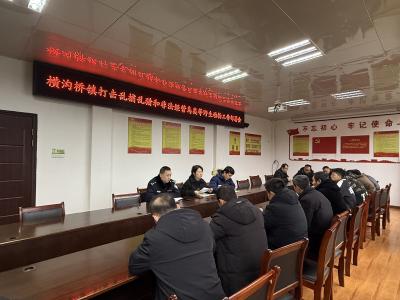 横沟桥镇召开打击乱捕乱猎和非法经营野生动物工作部署会