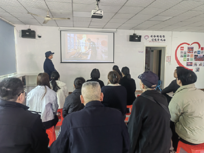 温泉街道花坛社区：消防反诈双护航 筑牢平安防护墙  