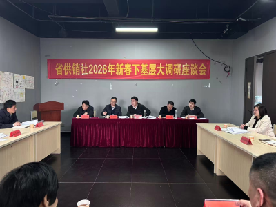 省供销社调研组来咸安开展新春下基层大调研