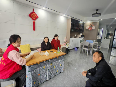 平安关爱走访 暖心帮扶助回归（通讯员：陈艺  严海燕）