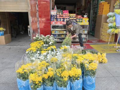 咸安：一支菊花寄故人，文明祭祀让清明更“清明”