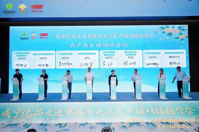 香飘大湾区！咸安优品产销对接成果丰硕