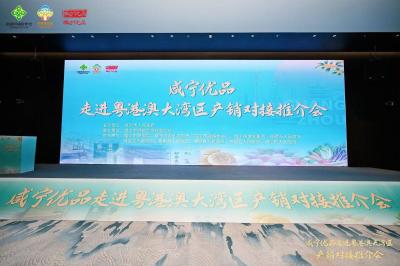 香飘大湾区！咸安签约成交额近1亿元