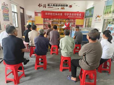 汀泗桥镇聂家村：农技宣讲进乡村 科学护佑水稻丰收