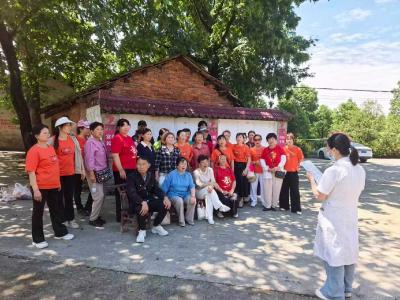 惠民宣传零距离 健康守护暖人心——向阳湖镇开展卫生健康暨计生服务宣传活动