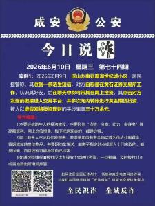 今日说诈｜全民识诈 全域反诈（第七十四期）