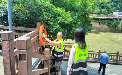 花坛社区开展全域防溺水排查 筑牢夏季安全防线  