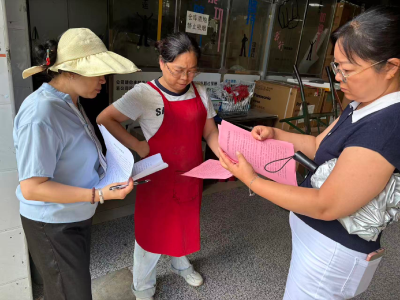 区供销社开展防台风安全专项巡查  筑牢企业防灾安全屏障