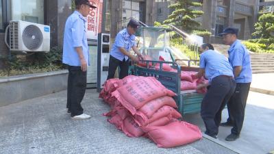 闻“风”而动排查隐患 温泉街道扎实筑牢防台风安全屏障