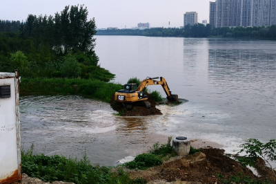 我为群众办实事 | 曾都区水利和湖泊局拆除河道行洪障碍物