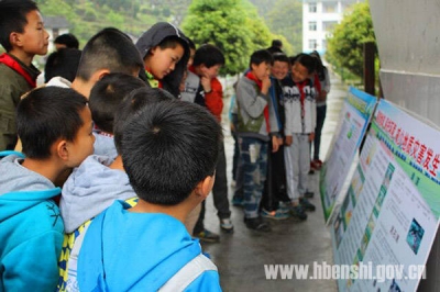 白　果：地球日宣讲活动进校园