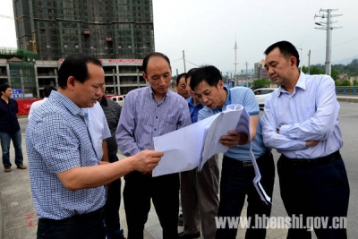 恩施州检查组检查督办防汛工作