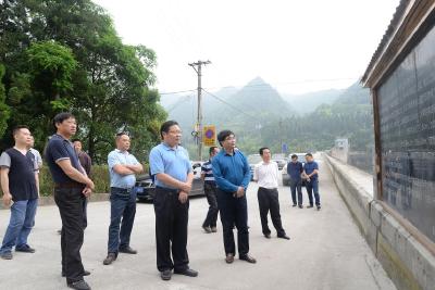 州领导马尚云调研车坝河水库引水工程