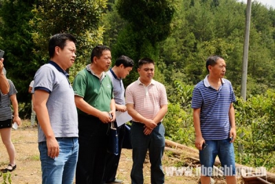 省抗灾救灾工作组督查恩施抗灾救灾工作