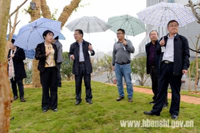 省档案局调研恩施档案新馆建设