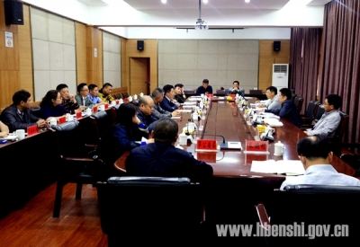 省督查组赴恩施市督查降低企业成本工作