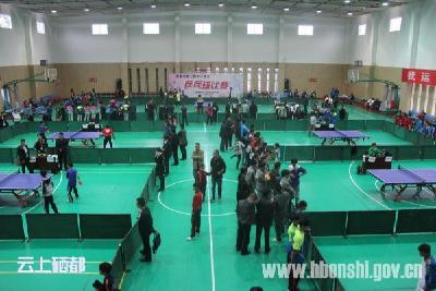  恩施市第二届中小学生乒乓球竞赛活动启动