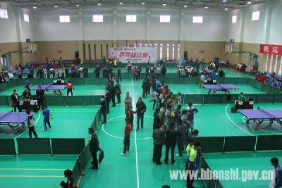 恩施市第二届中小学生乒乓球竞赛活动启动