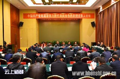 (聚焦党代会)恩施市第九次党代会召集人会议召开