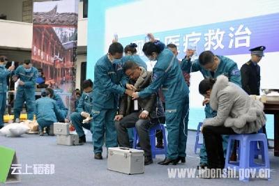 湖北省突发中毒网络应急演习在恩施举行