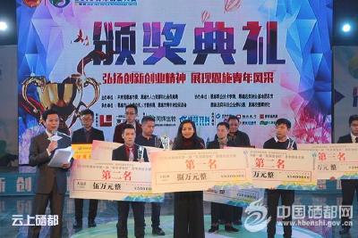 恩施市首届青年创业大赛落下帷幕