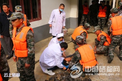 板　桥：举行地质灾害防汛演练（图）