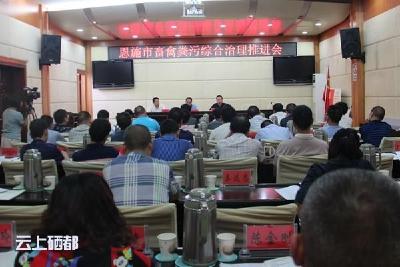 召开畜禽粪污综合治理推进会