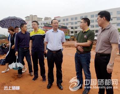 苏勇调研督办防汛救灾等工作