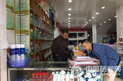 沐　抚：积极开展农资监管核查(图)