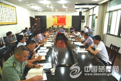 恩施市召开2017年第十四次市委常委会（图）