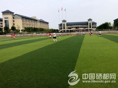 （聚焦八运会）恩施市足球队6比0战胜对手 取得开门红（图）