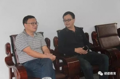 市教育局长张玲到三岔镇调研侧记
