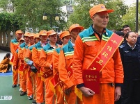 环卫工的趣味运动会