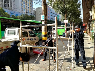 市城管局：全面排查涉及城市管理范畴项目安全隐患