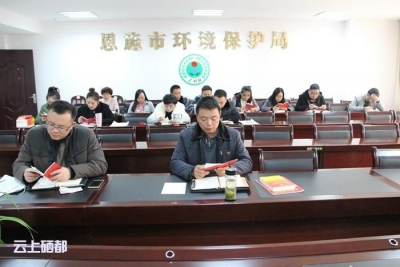 市环保局开展十二月“支部主题党日+”活动