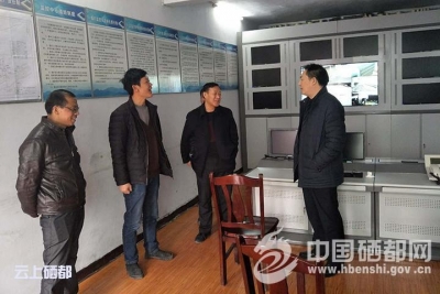 市领导到红土检查指导煤矿安全生产工作