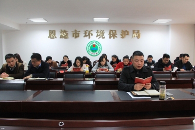 市环保局：开展 “支部主题党日＋”活动
