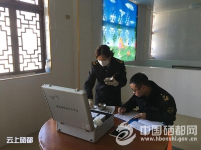 沐抚食品安全“快速检测”走进学校食堂