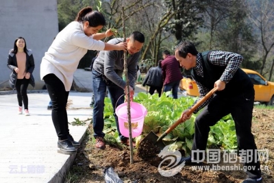 太阳河乡靓化产业园 助力绿色富民