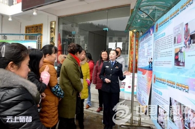 三岔镇庆“三八” 法律知识进乡村