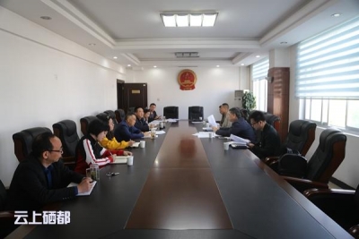 湖北省检察院行政处处长王朝阳一行调研指导恩施市公益诉讼工作