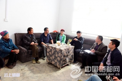 市领导到大峡谷风景区管理处调研精准扶贫工作
