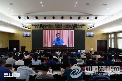 恩施市组织收看省人大“代表行动”视频会