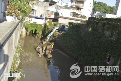 (图片新闻）河道清淤 安全度汛
