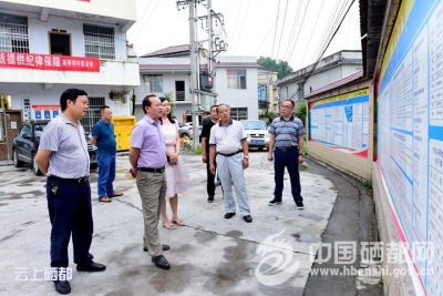 苏勇到小渡船、六角亭调研精准扶贫工作