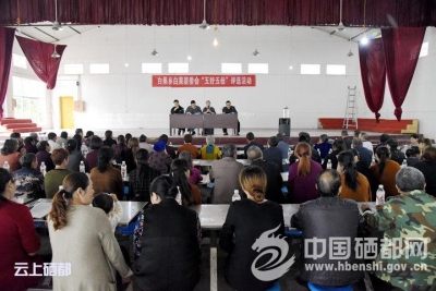 “五佳”“五好”树典型 文明乡风促发展