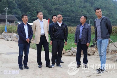 杭州市江干区采荷街道党政考察团到太阳河乡考察 