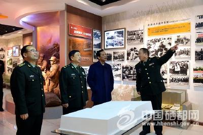 冯晓林到恩施市人武部新营区检查指导工作