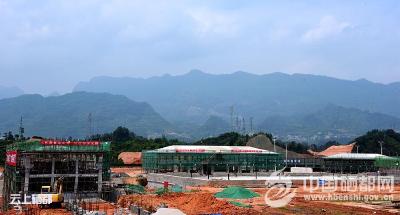 【图说恩施】二水厂迁建项目建设忙